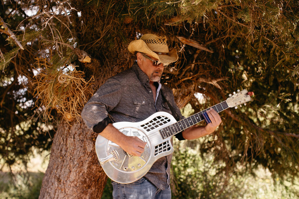 Jeff Eidemiller with guitar